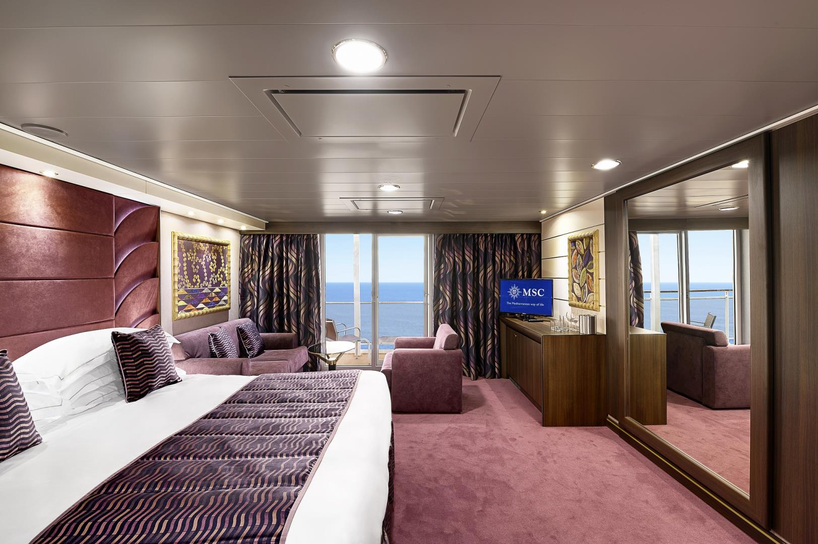 MSC Preziosa, MSC Yacht Club - De Luxe Suite